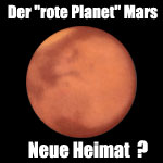 Mars als neue Heimat